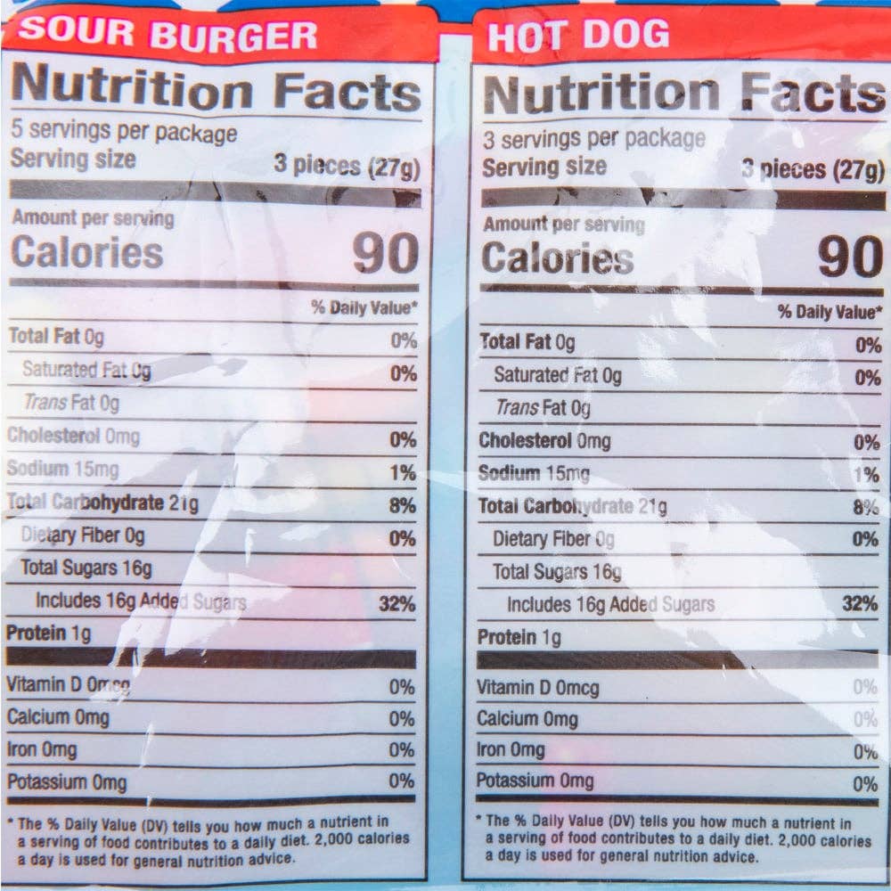 La Luna Bella - Toys - Vendita all'ingrosso Caramelle gommose - BORSA PRANZO GOMMOSA MEGA MIX - LLB Candy3