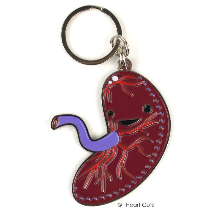 Llavero de placenta - El primer compañero de bebé para venta al por mayor de I Heart Guts | Organ Plushies Wholesale