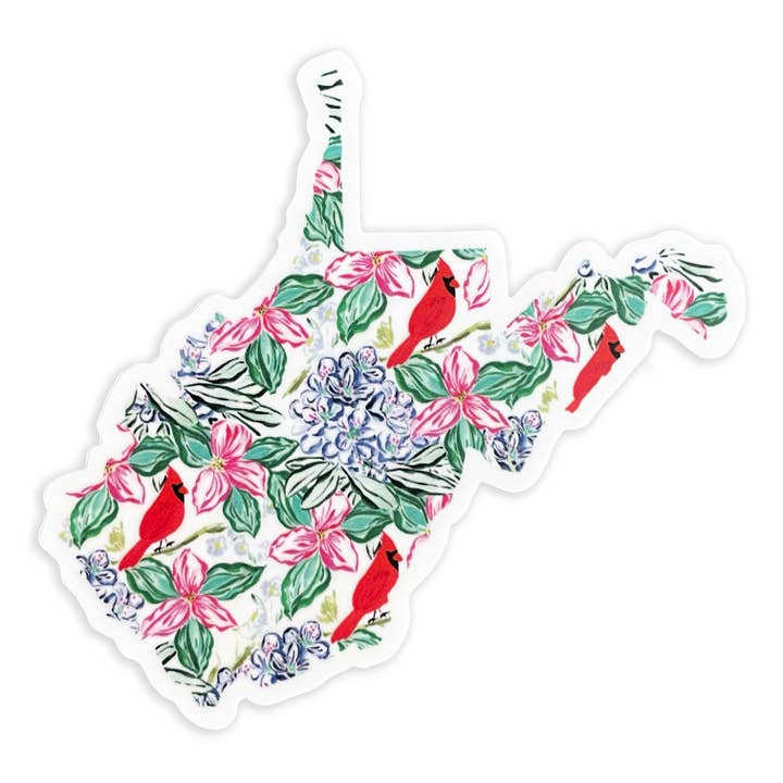 WV State Flower Sticker for wholesale by MARISAMADE