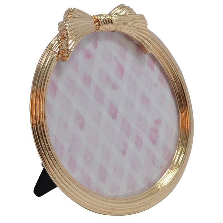 Concepts GlimmerLoop 4x4 Ribbed Bow Accent Frame for wholesale by Concepts In Time