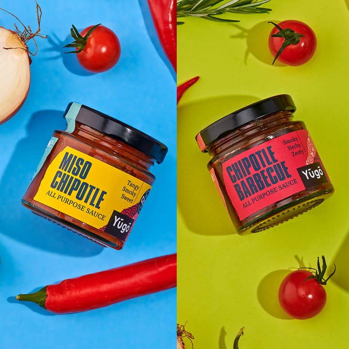 Too Hot To Handle (3 Miso Chipotle + 3 Chipotle Barbecue) (125mL x 6) for wholesale by Yugo Spice