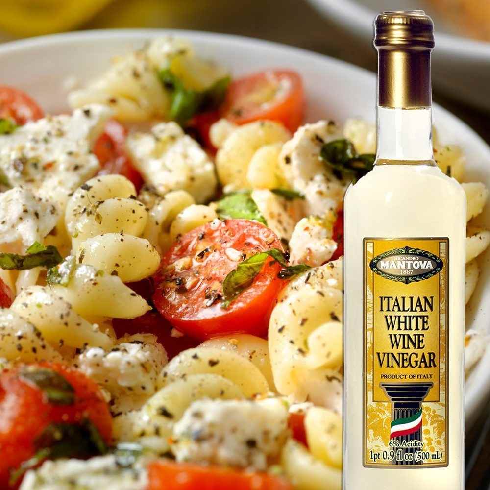 Fine Italian Food - Wholesale Vinegar - Mantova Italian White Wine Vinegar, 17 fl. oz.3