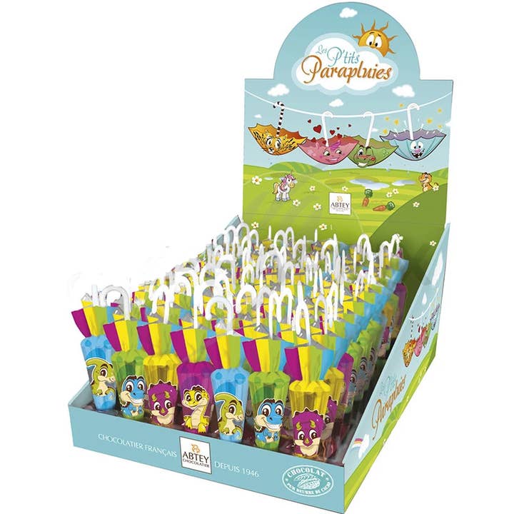 LS GROUP - Wholesale Chocolate - Umbrella candies 12g + display