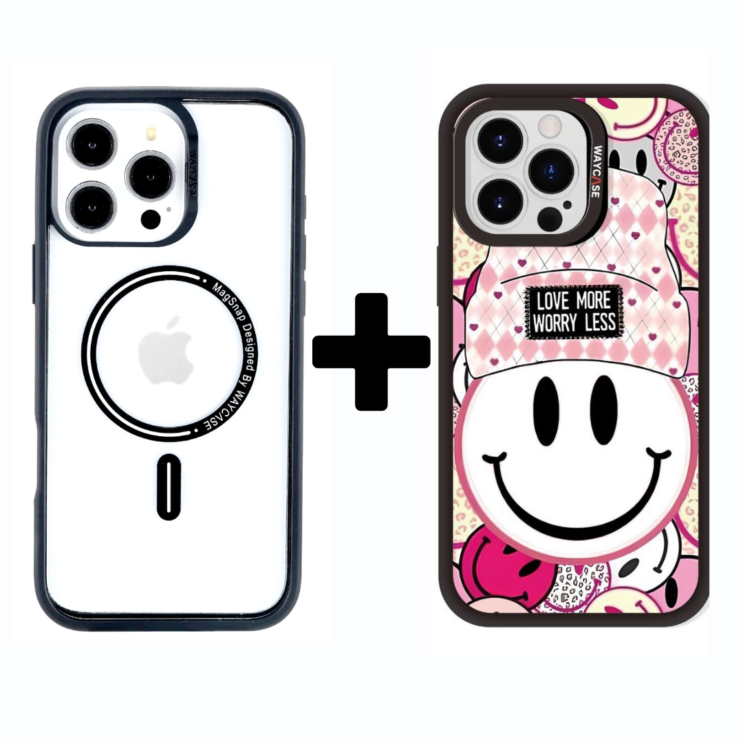 WayCase - Phone Protection – wholesale Phone case – Unisex – MagSnap™ Phone Case for IP 16 Pro Max [5 Patterns x 10 MOQs]2