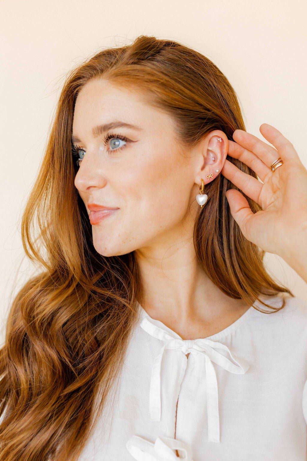 LINNY CO - Wholesale Stud/Post Earrings - Screwback Stud Earrings - Sadie - Gold8