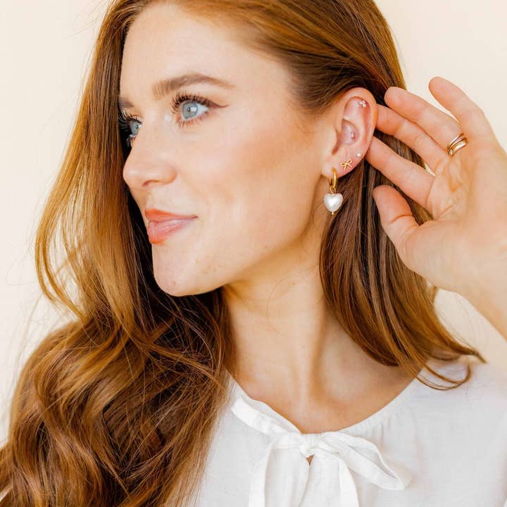 LINNY CO - Wholesale Stud/Post Earrings - Screwback Stud Earrings - Sadie - Gold8