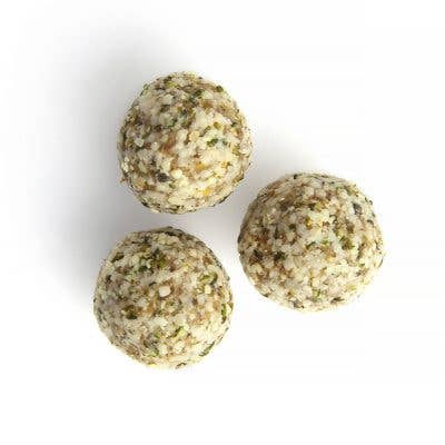 Energy Balls Almond Apple Hemp Bio Bulk - box of 3kg for wholesale by Happy Hours en Biovallée