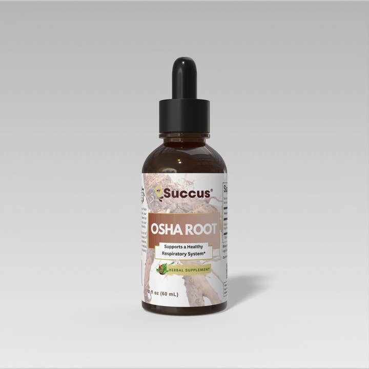 Osha Root Tincture - Bold & Aromatic Herbal Extract for wholesale by Succus