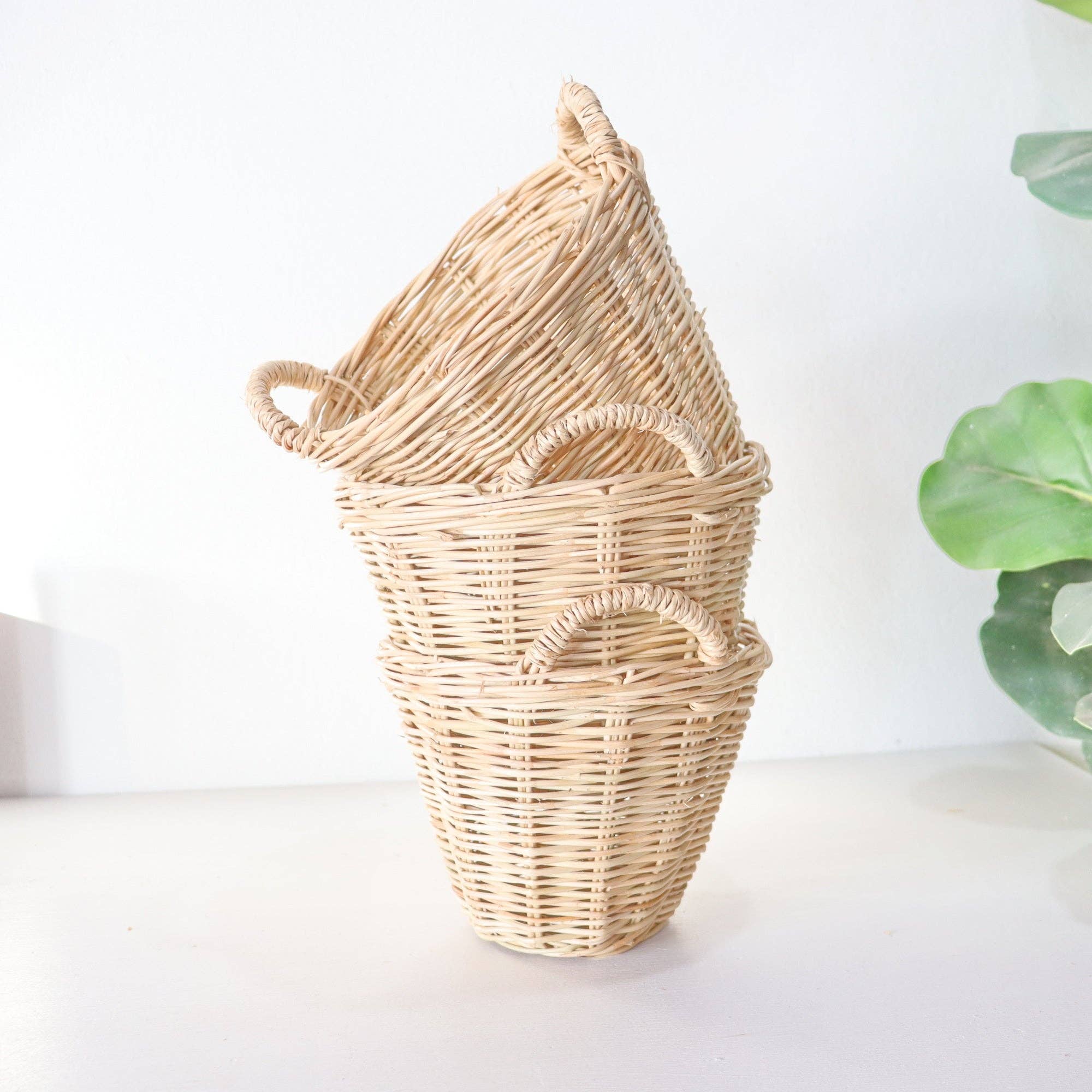 Thaihomeshop - Vente Paniers - Petit panier en rotin thaïlandais - Rangement et organisation12