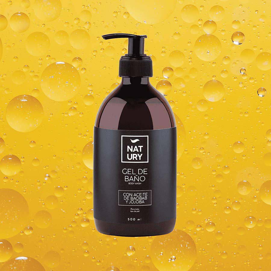 Natury Greencare - Wholesale Body Wash/Shower Gel - Bath Gel with Baobab and Jojoba Oil 500 ML2