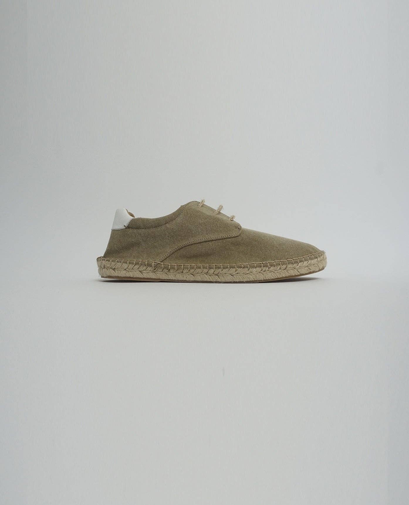 The Hundred Shoes - Wholesale Loafers - Men's - Alpargata Cordon Lona Beige2