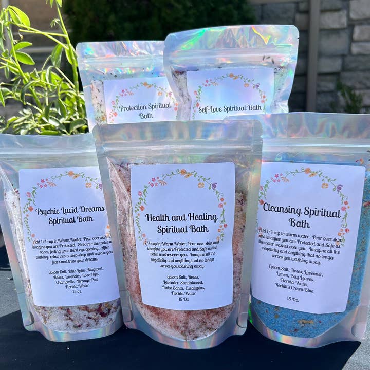 You Are Uniquely Magic - Wholesale Bath Salts - Spiritual Bath Collection-5 Varieties