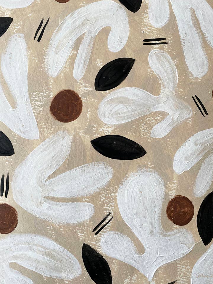 Abstrakte Eiche signierter Druck für den Großhandel von Amanda Laurel Atkins Art + Illustration