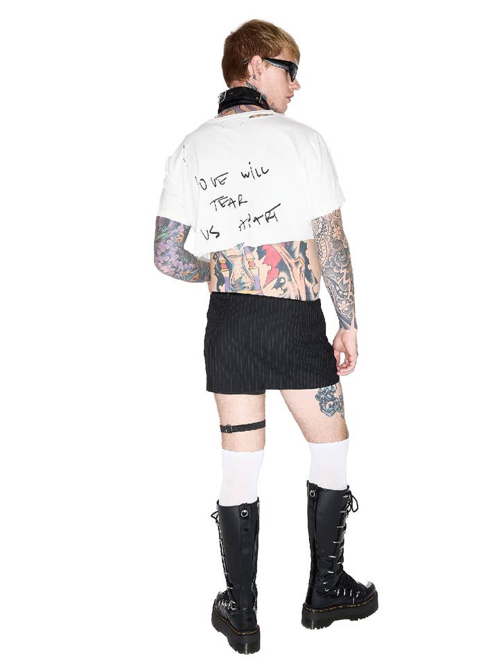 MINIGONNA NERA BELA LUGOSI per la vendita all'ingrosso da parte di Come On Europe