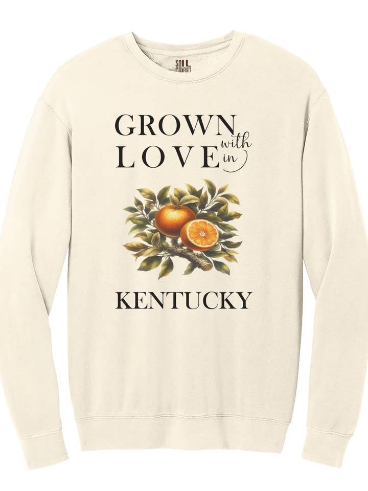 Kentucky Oranges Sweater voor wholesale door Soil Comforts
