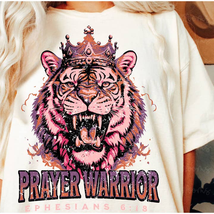 Graphic Tee - Prayer Warrior for wholesale by Cypress Slough Outfitters