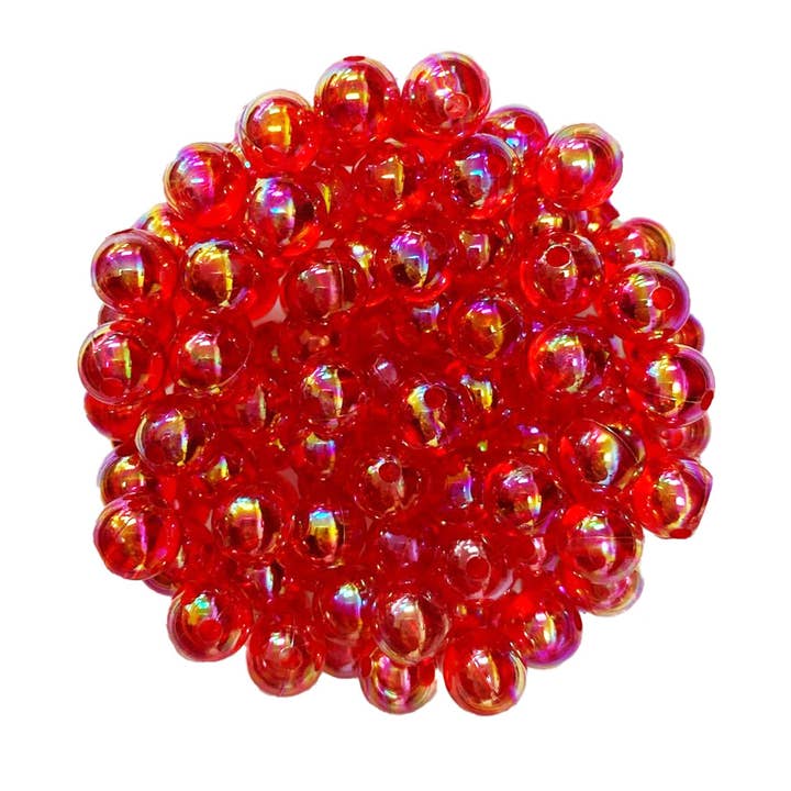 Angels Craft - Wholesale Beads - Clear Beads, Approx. 8mm 35g (8 colors available)