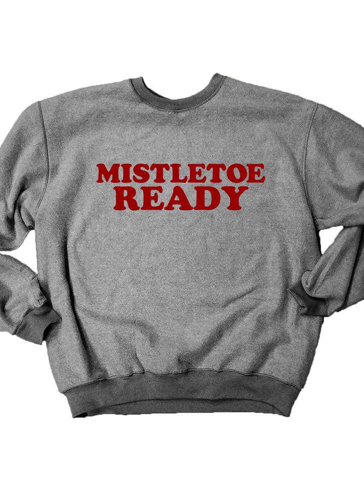Christmas Mistletoe Ready Sweatshirt for wholesale by Stated Brands