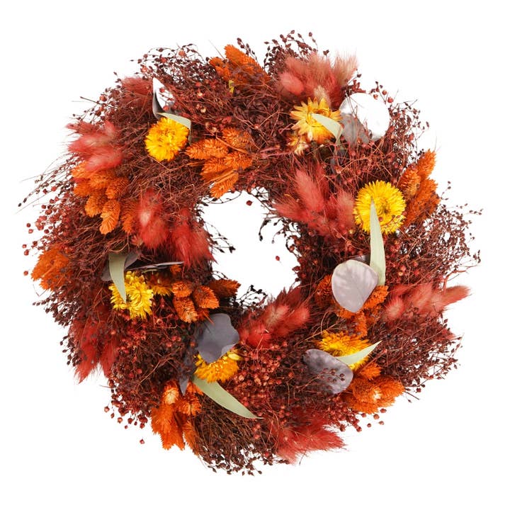 Wildflowers by Floriette - Wholesale Wreath - Dried Flowers Wreath Terra