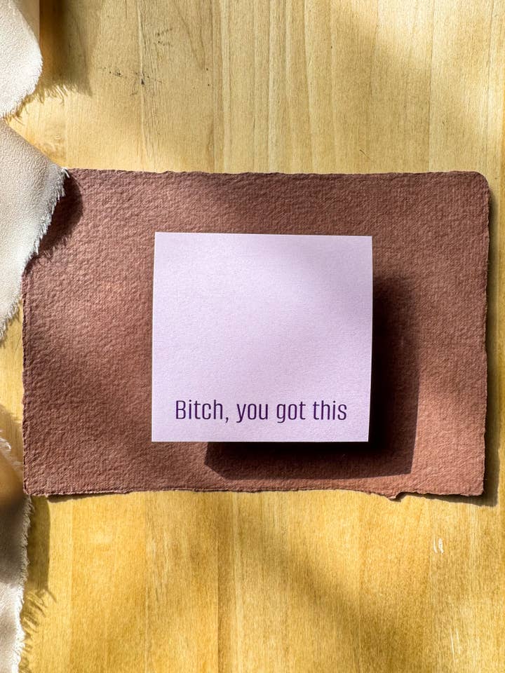 You Got This Sticky Notes – Bold Motivational Quote 3x3 in for wholesale by Luna Lupe Studio
