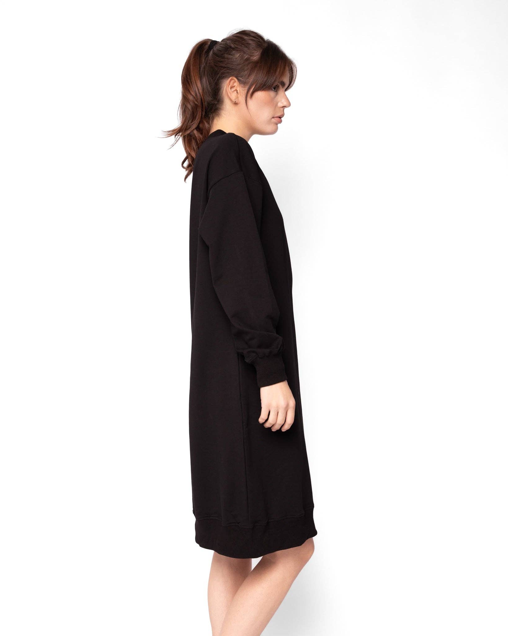 Recollection Brand - Wholesale Dress - Women's - Oversized Sweatshirt Dress2