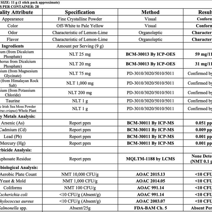 Kaizen – Engroshandel Pulver til sunhedsdrik – Kaizen Hydration - Premium Økologiske Elektrolytter med Havmos og Taurin2