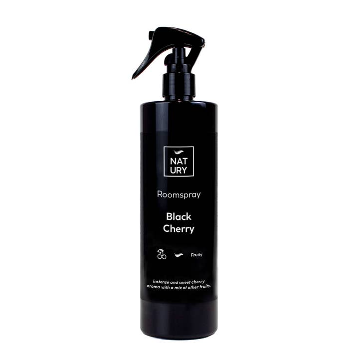Spray désodorisant 500 ml parfum cerise noire pour la vente par Natury Greencare