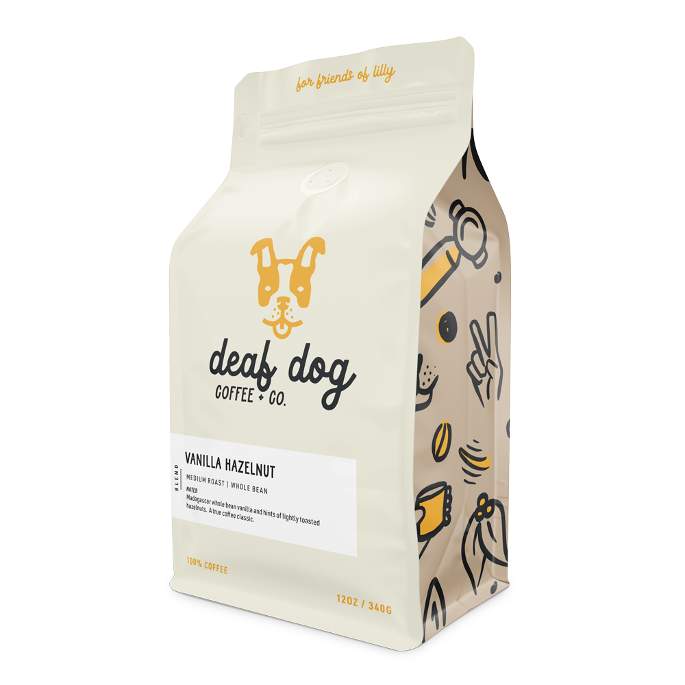 Deaf Dog Coffee + Co. - Wholesale Coffee Beans - Vanilla Hazelnut Coffee0