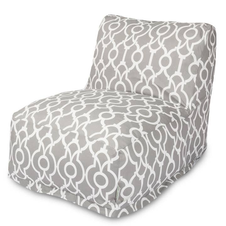 Majestic Home Goods Gray Athens Chair Lounger for wholesale by Majestic Home Goods