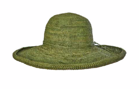 SANS-ARCIDET PARIS – wholesale Stråhatt – Unisex – Magnolia hatt SS25 – glamourös solhatt i raffia med bred brätte2