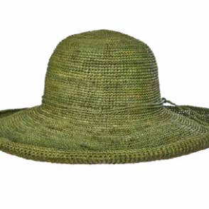 SANS-ARCIDET PARIS - Wholesale Straw Hat - Unisex - Magnolia Hat SS251