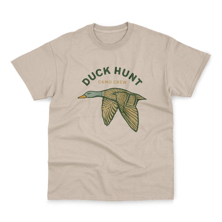 Duck Hunt Camo Crew für den Großhandel von Lakeside Clothing Co.