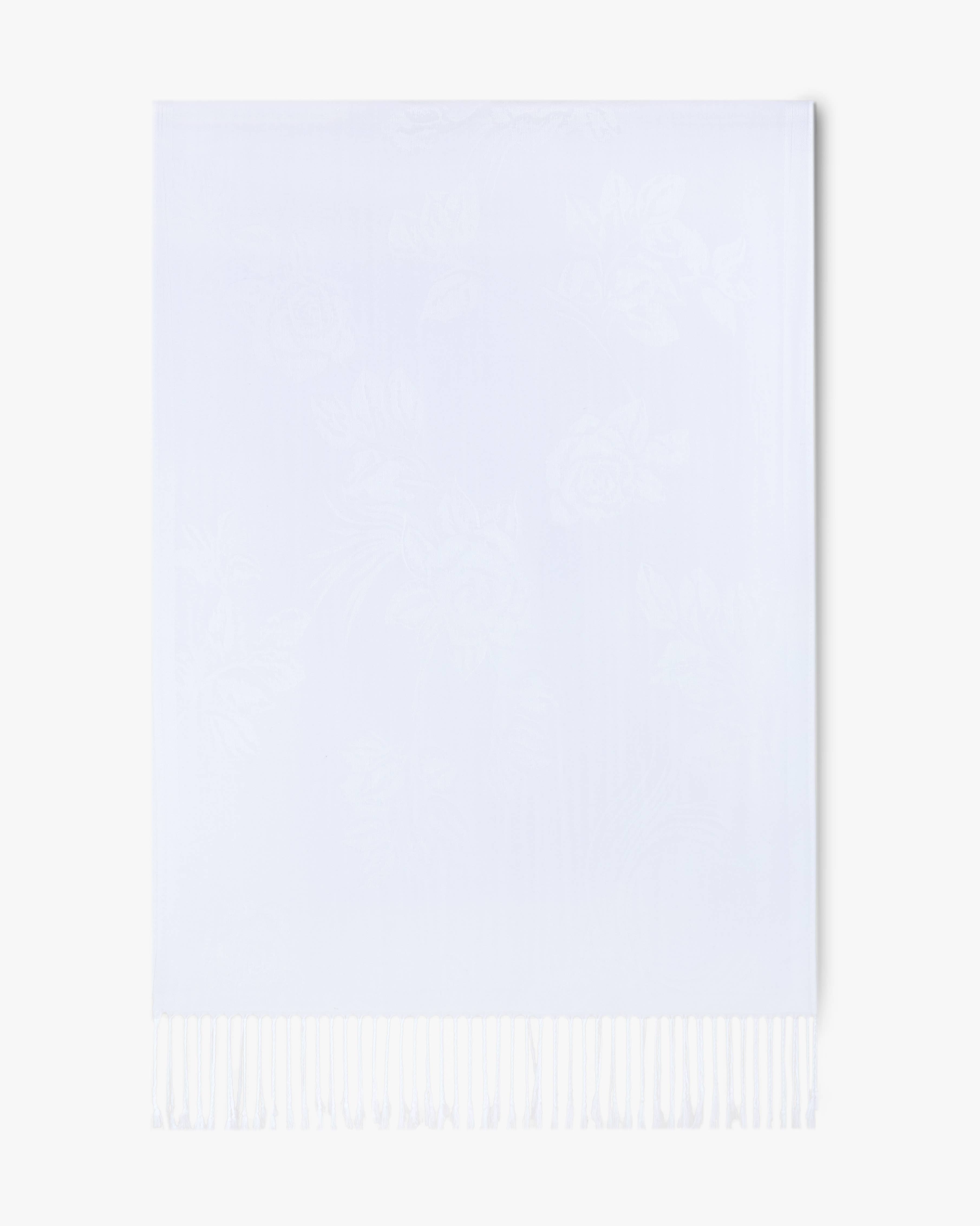 Original USA - Vente Écharpe – femme - Pashmina à bordure solide avec roses13