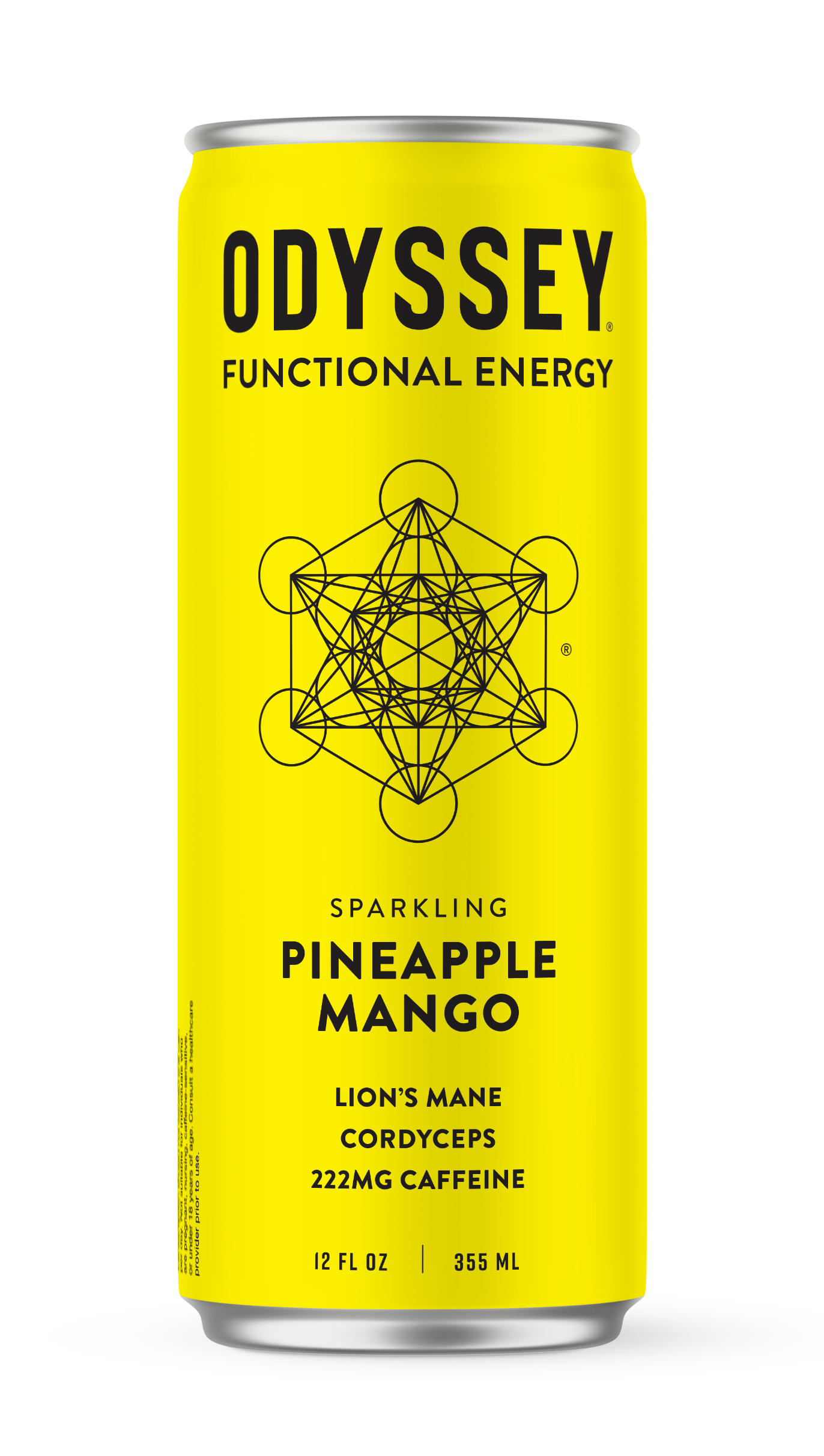Odyssey Elixir - Wholesale Sports/Energy Drink - Pineapple Mango - Odyssey Functional Energy (222mg)1