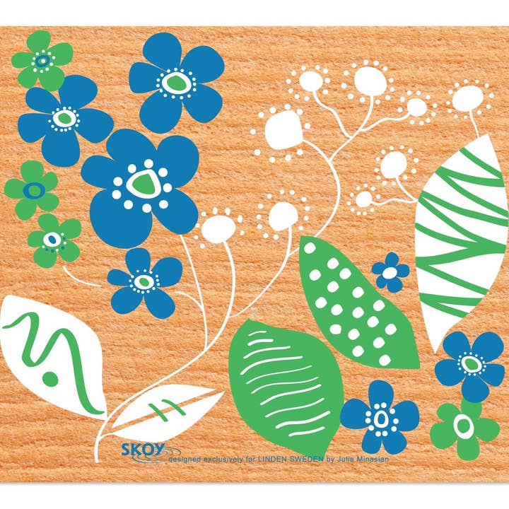 Swish&Go™ Cloth - Meadow - Orange for wholesale by Linden Sweden