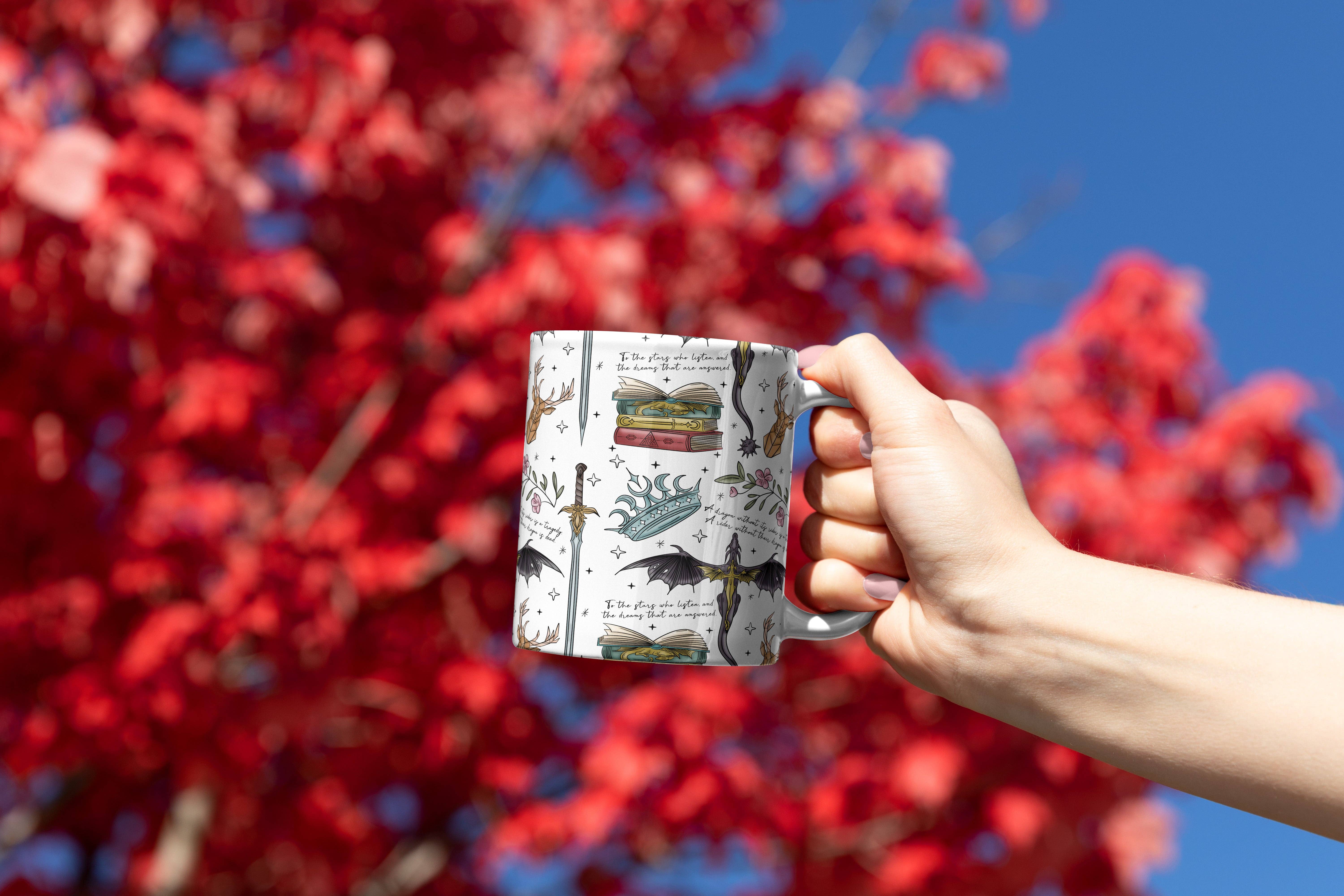 MagicMerchEmporium – wholesale Coffee mug – Fantasy Bookish Mug6