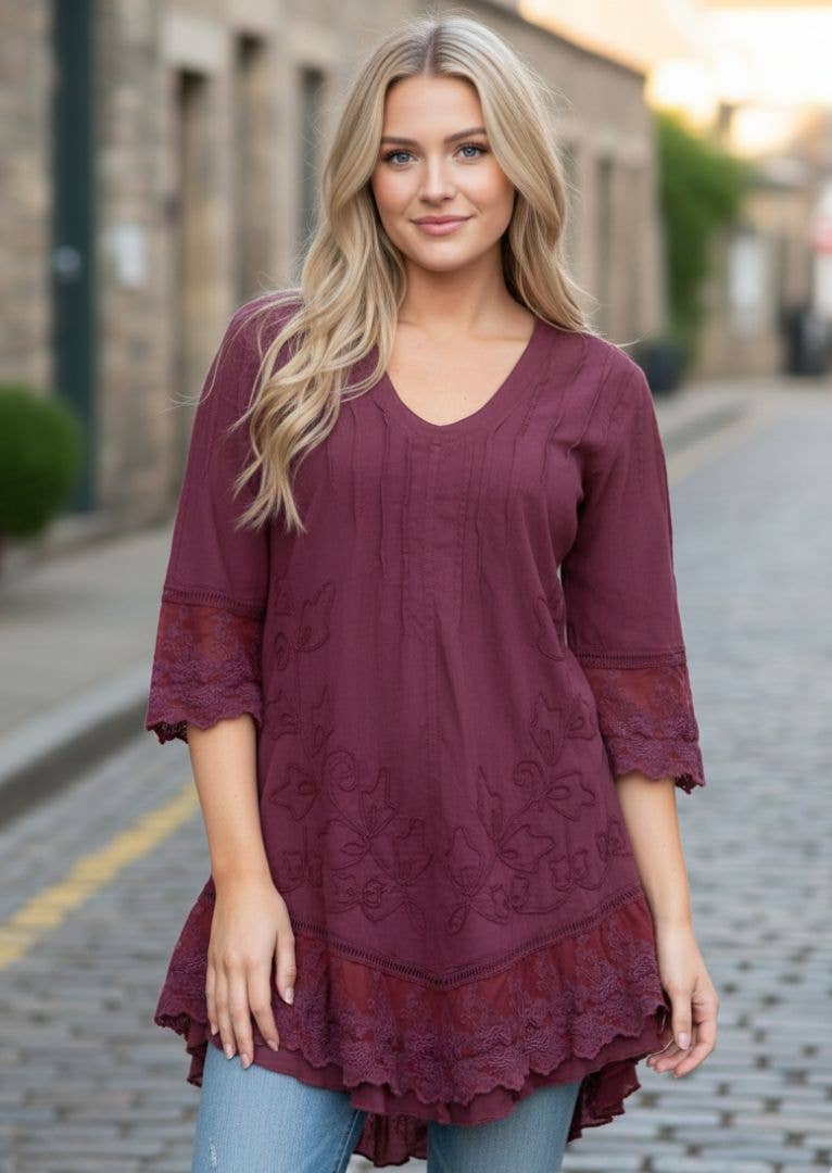 Gretty Zueger – Engroshandel Tunika - Dame – Lola Bomuld Tunika0