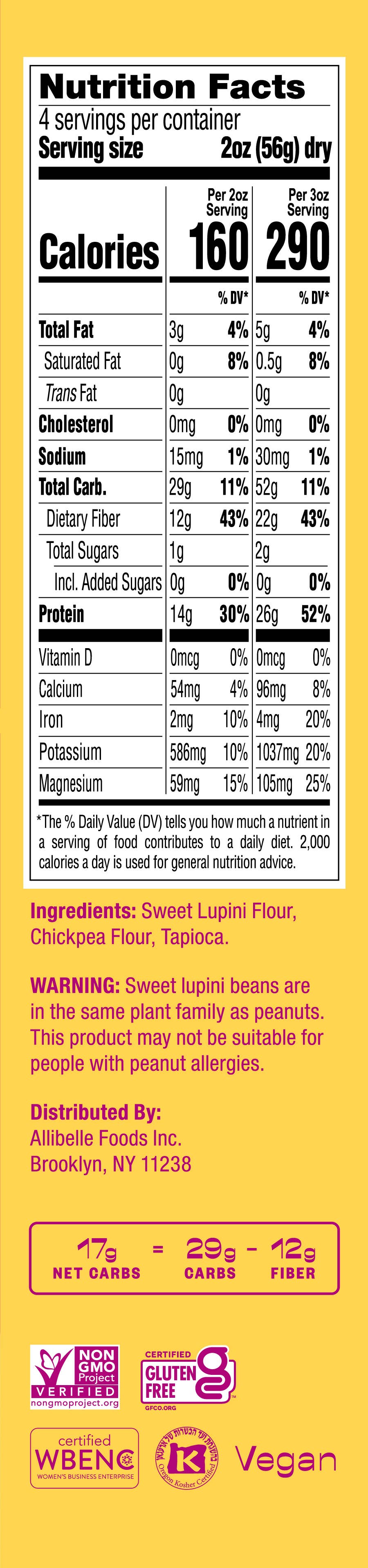 Lupii - Wholesale Pasta - Lupii Pasta - Penne4