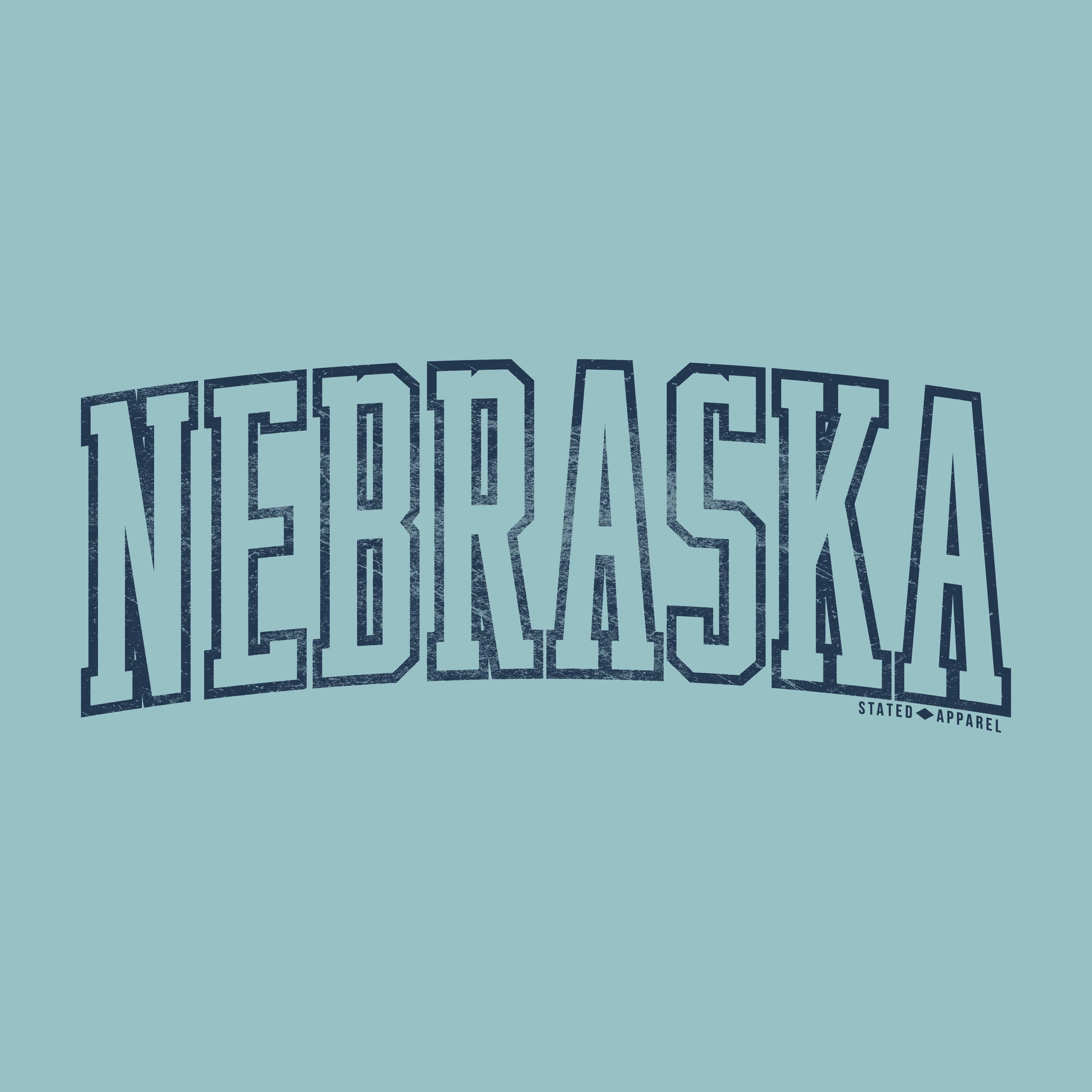 Stated Brands - Wholesale Graphic Sweatshirt - Unisex - Nebraska BTS Arch Outline Sweatshirt2
