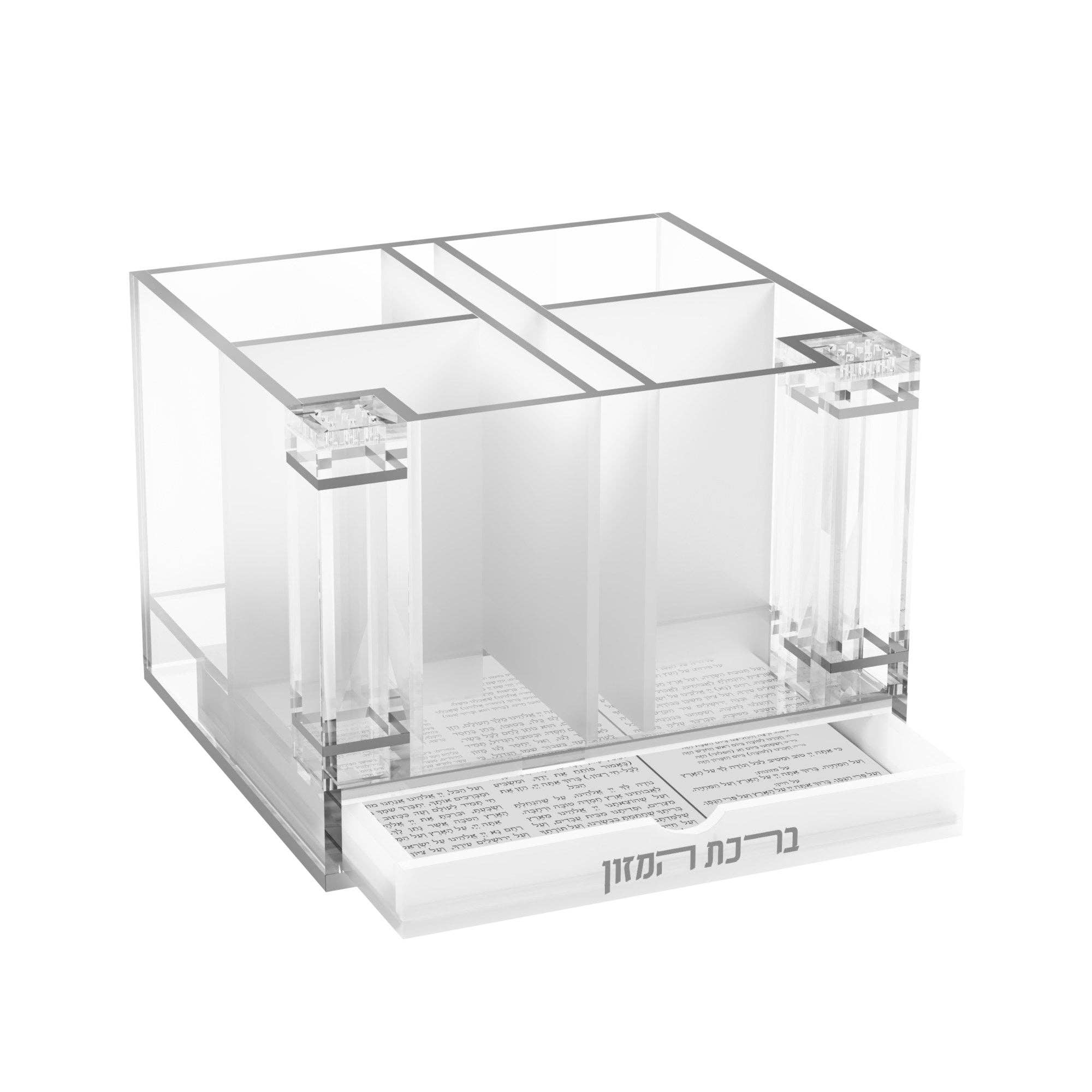 Feldart LLC - Wholesale Utensil Holder - Classic Cutlery Holder with Salt & Bencher Set3