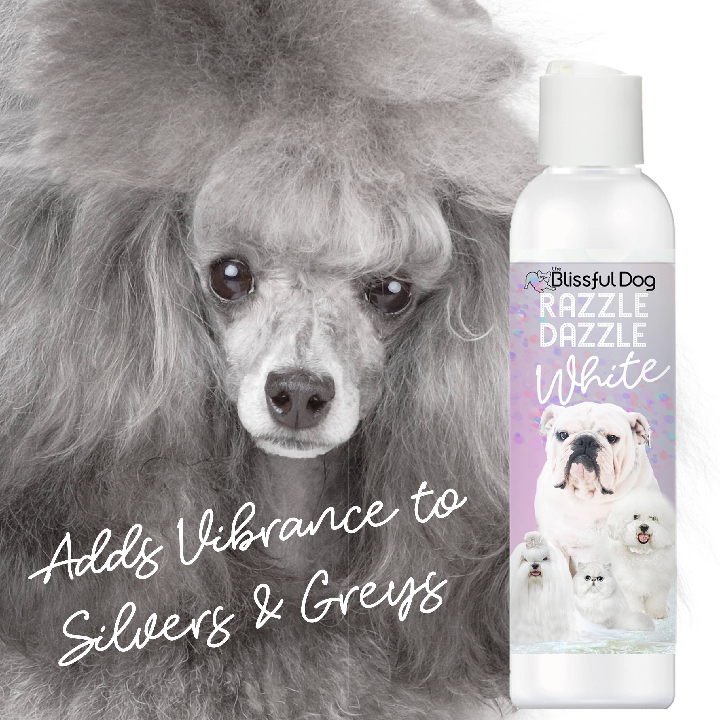 The Blissful Dog - Wholesale Pet Shampoo - Dog - Razzle Dazzle White Pet Shampoo for Next Level White7