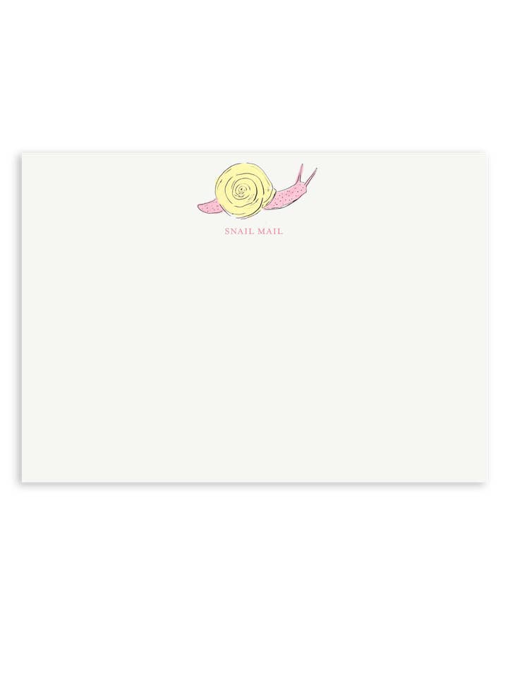 Snail Mail Stationery Set - Blank for wholesale by Sarah Writes In Ink
