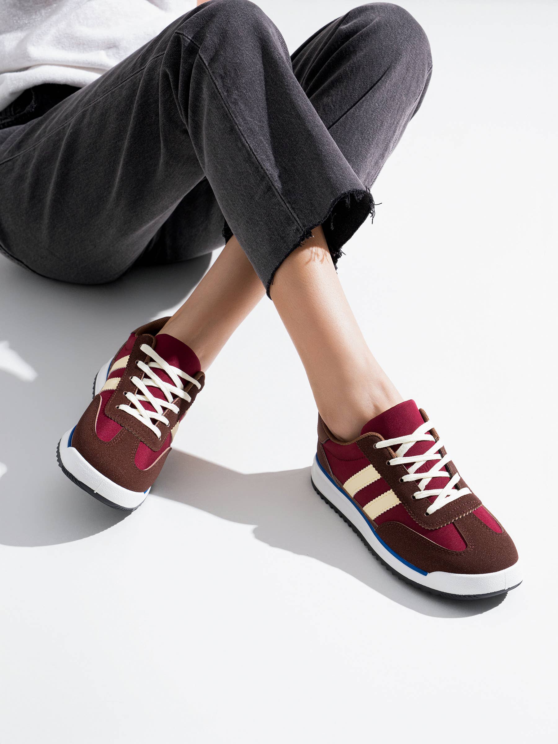 CEREZA - Venta al por mayor Zapatillas urbanas - Mujer - Zapatillas retro para correr de mujer4