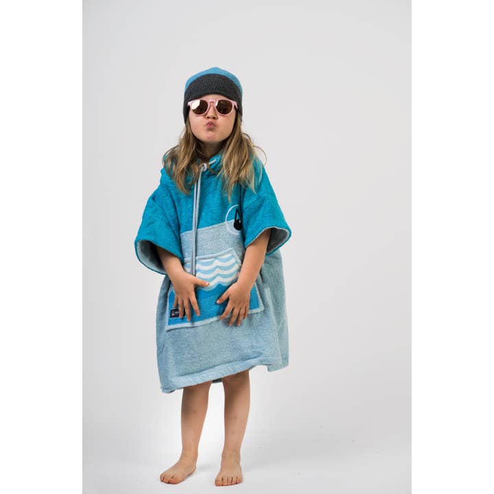Inventsports Limited - Vente Serviette poncho - Enfant et bébé - Wave-Hawaii MINI - Poncho de plage et peignoir à langer pour enfant
