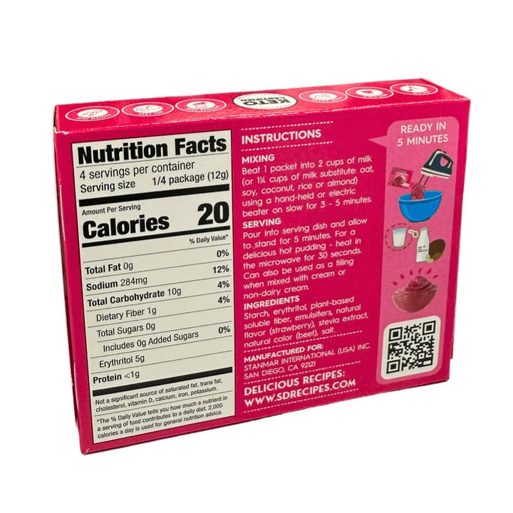 Country Life Natural Foods - Wholesale Pudding - Instant Puddings, Simply Delish1