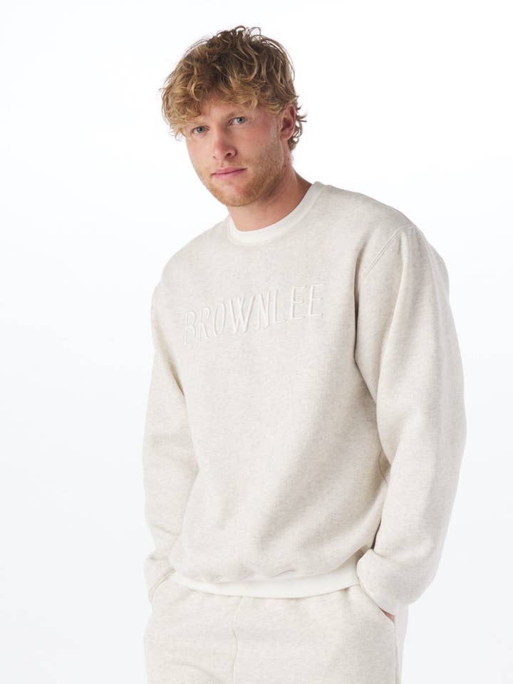 Logo Crewneck for wholesale by Brownlee
