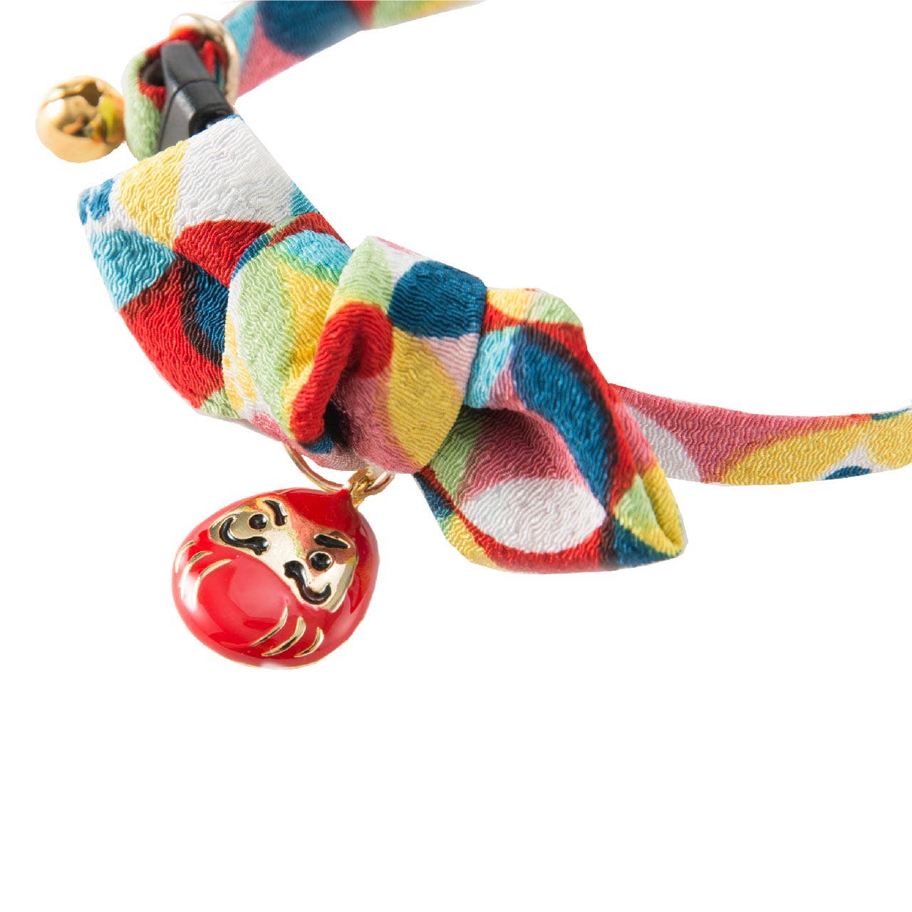 MOON-X USA, INC. - Wholesale Pet Collar - Cat - Daruma Charm Bow Tie Cat Collar (Red)5