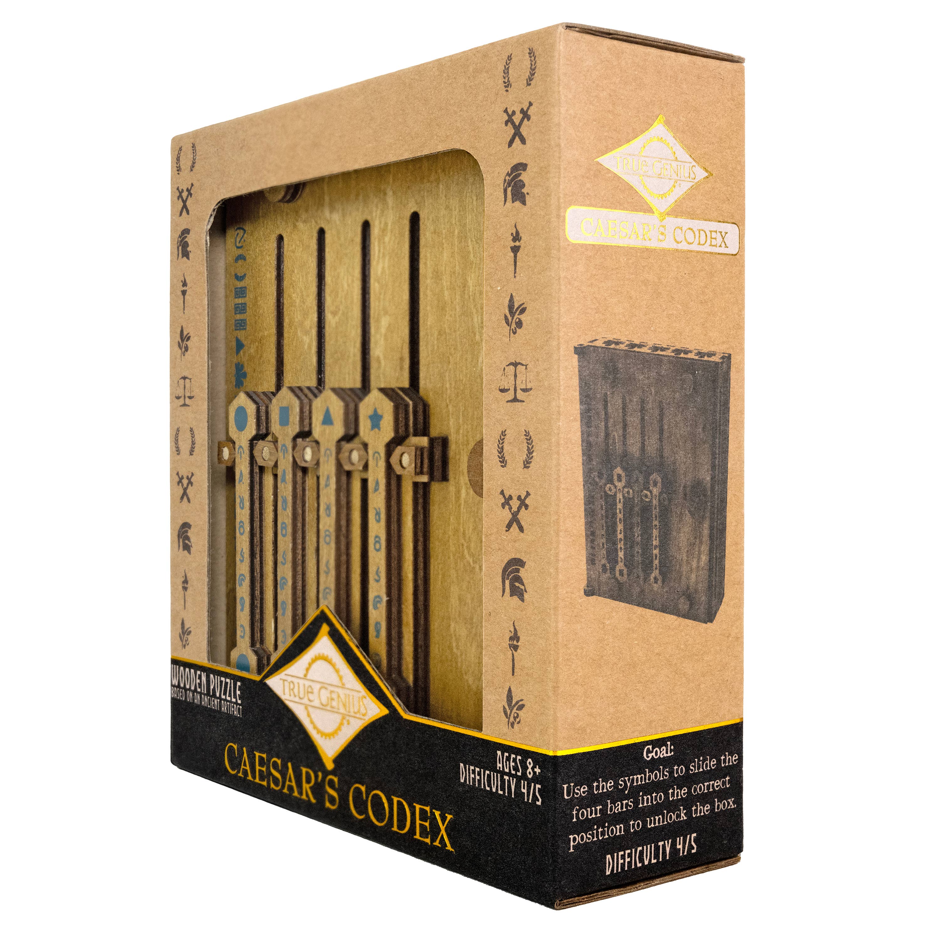 Project Genius - Wholesale Puzzel - Volwassene - Caesar's Codex Houten Puzzeldoos7