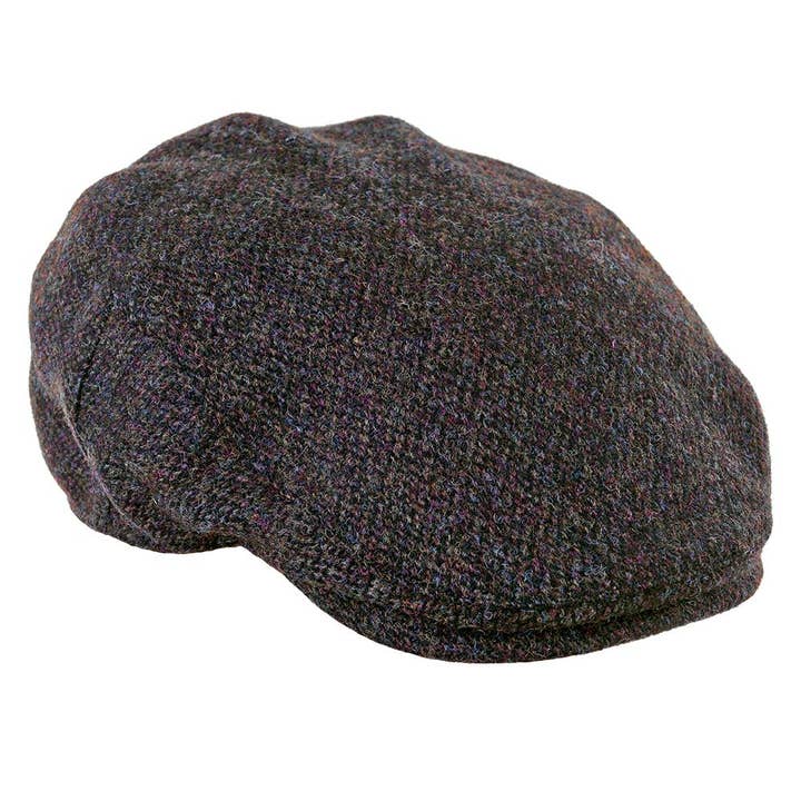Heather Hats & Accessories - Wholesale Flat cap – Men's - Highland Harris Tweed Flat Cap ZH0144
