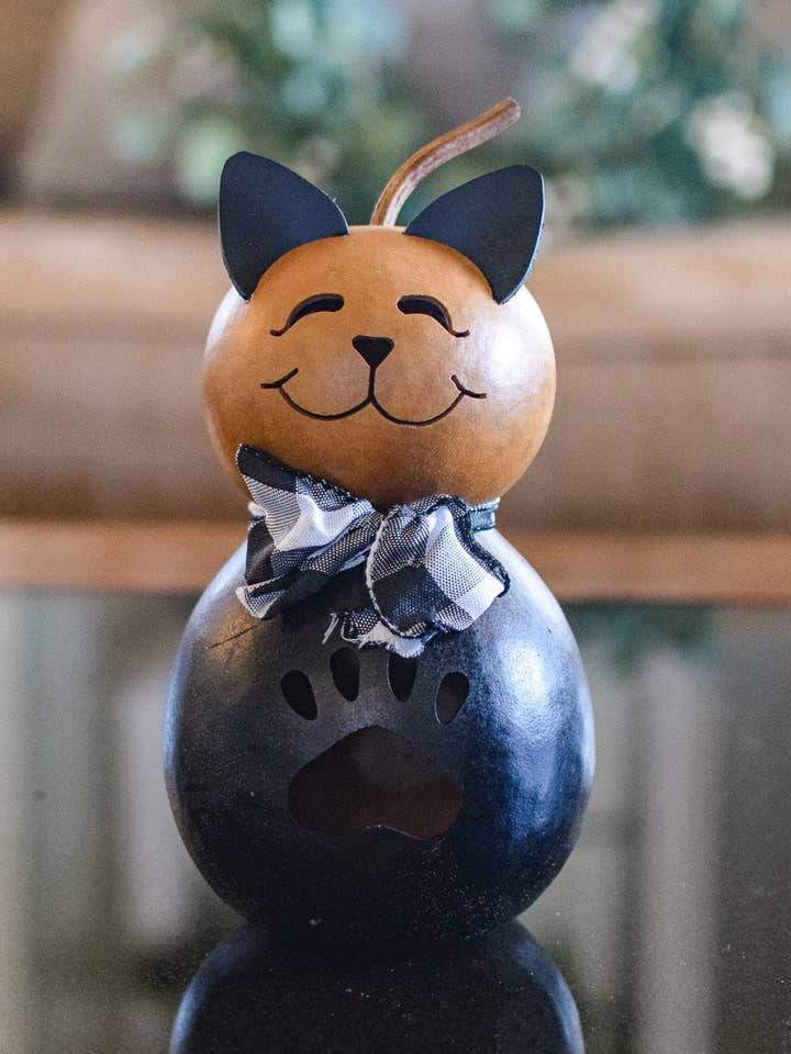 Cole Cat Miniature for wholesale by Meadowbrooke Gourds